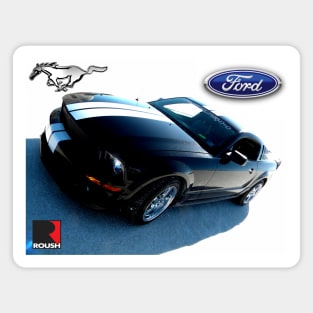 Roush Ford Mustang Magnet